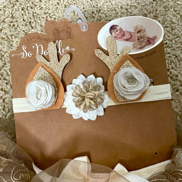 Christmas outfit costume for 0-12m - Picture 2 of 2